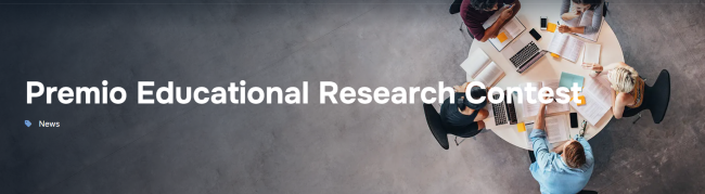 premio educational research contest